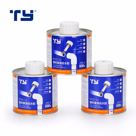 Клей для трубных строительных материалов для воды