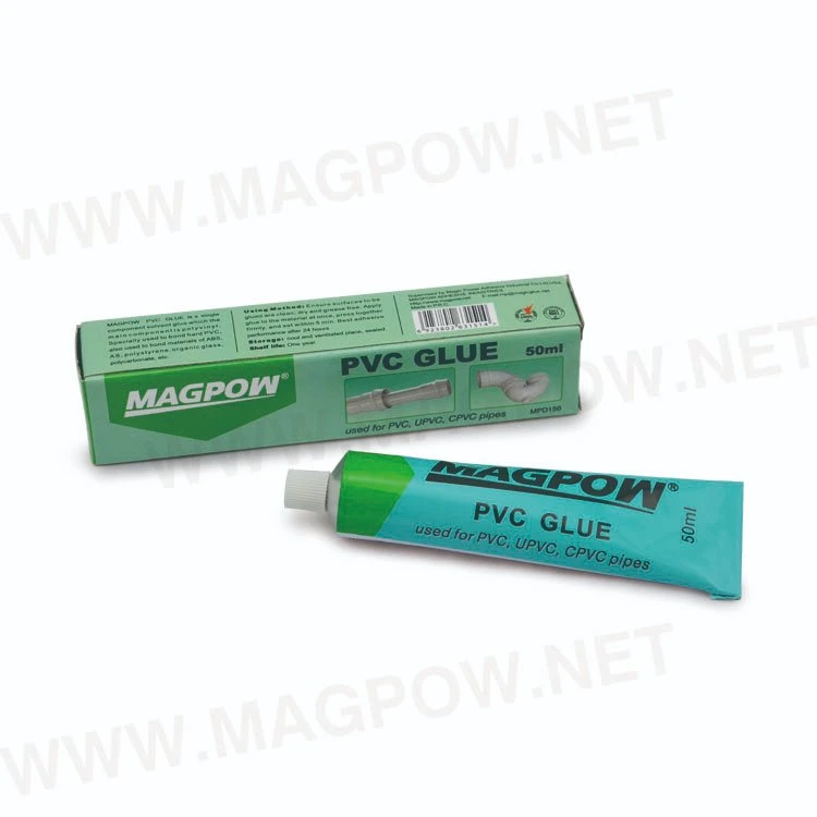 Magpow High Quality Clear PVC Glue Used for UPVC CPVC PVC Pipes Hard Drainpipe