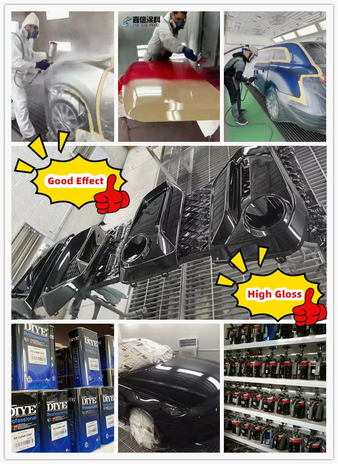 Jiaxin Automotive Refinish Paint Porshiche 1K Transparent Iron Coating Paint Primer