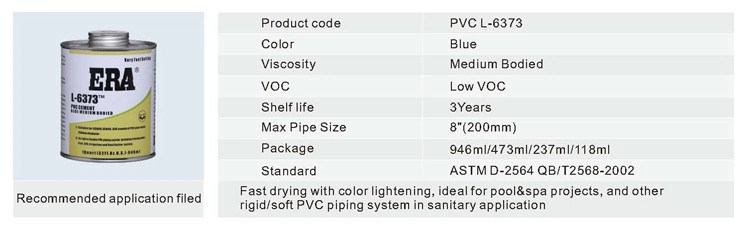 Adhesive Glue PVC Plumbing Piping System