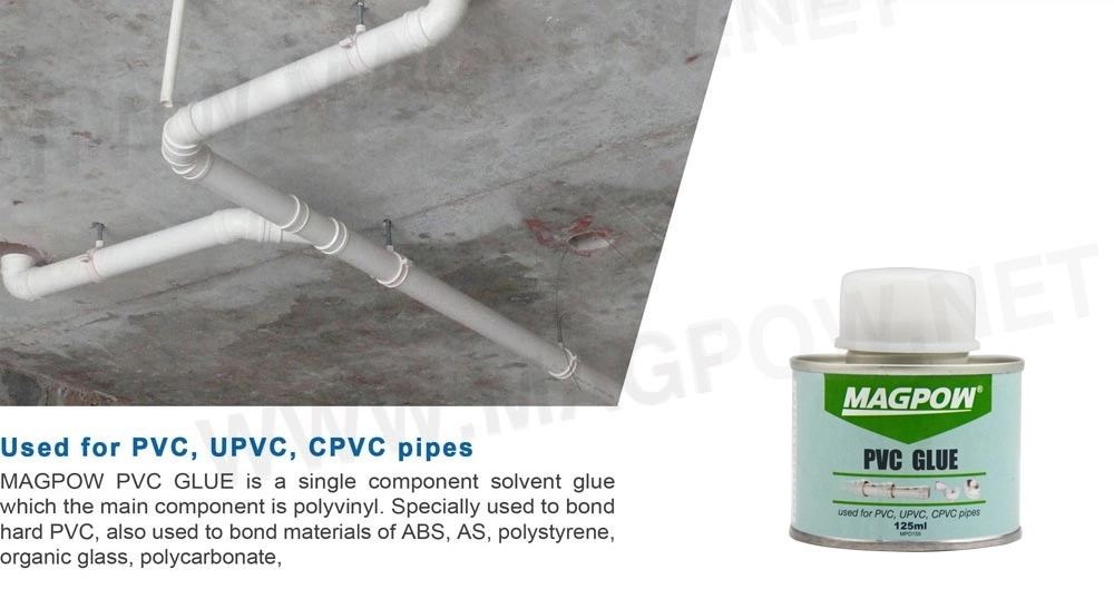 Medium Bodied PVC Glue Solvent Cement for PVC/CPVC UPVC Pipes