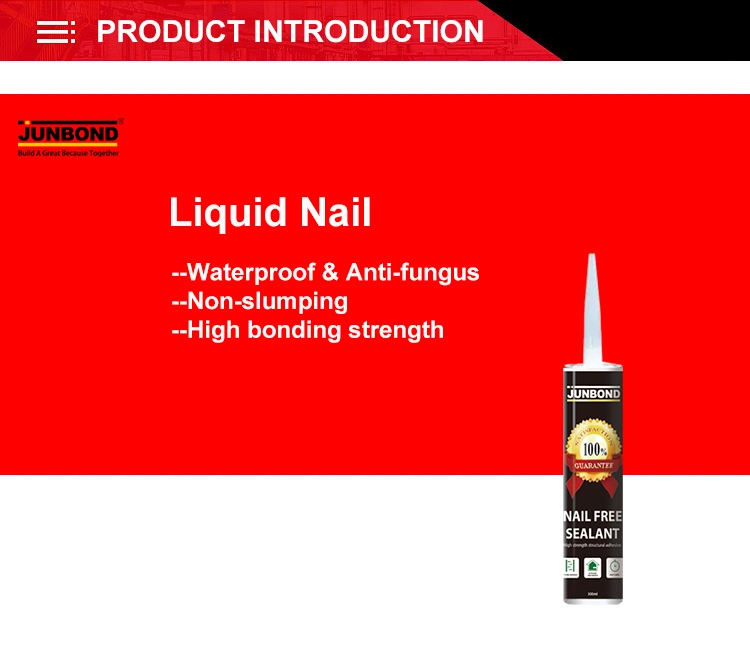 High Quality Liquid Nails for Glass Nail Free Glue Liquid Nail