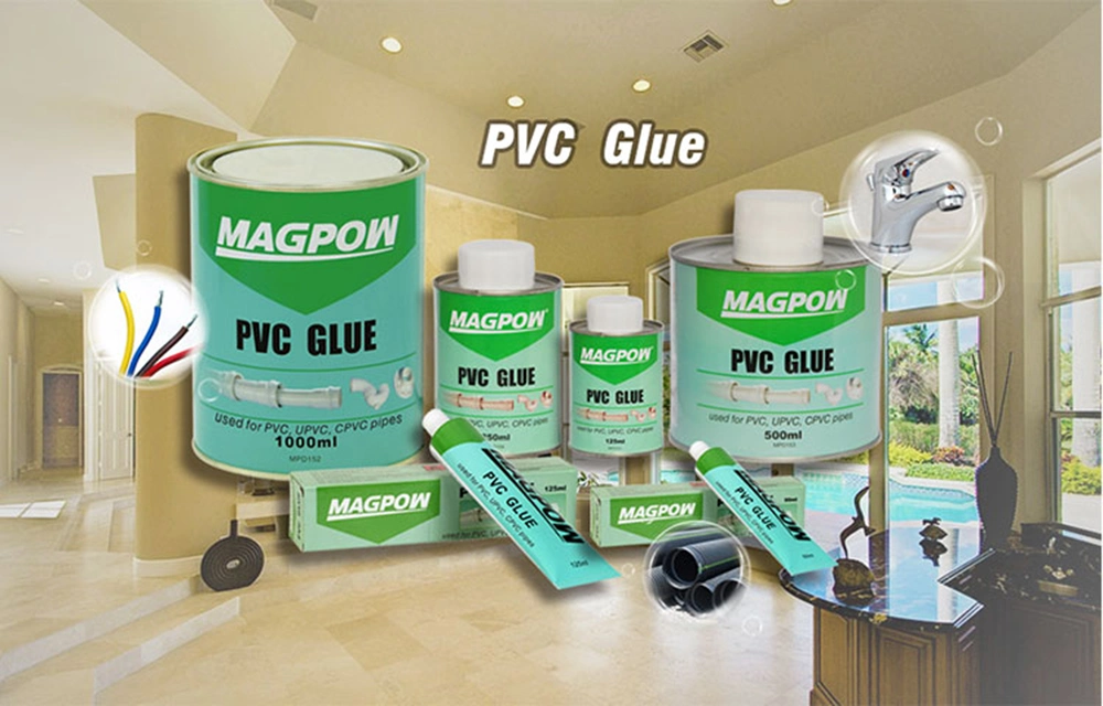 Mpd155 125 Ml/Tin Clear Solvent-Based PVC Cement Glue for Pipe Fitting