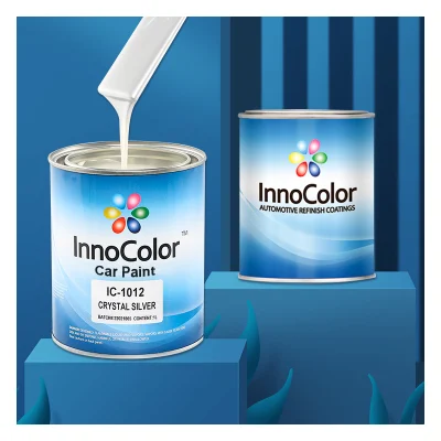 Акриловая автомобильная краска Innocolor, высокоэффективная система смешивания цветов, авторемонтная краска, жемчужно-белый металлик, 2К грунтовка
